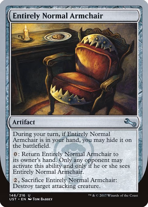 Entirely Normal Armchair