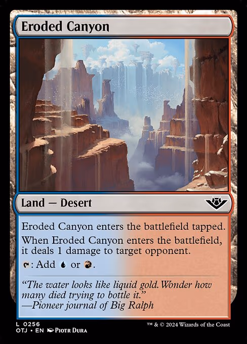 Eroded Canyon