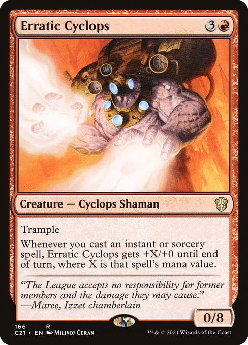 Erratic Cyclops