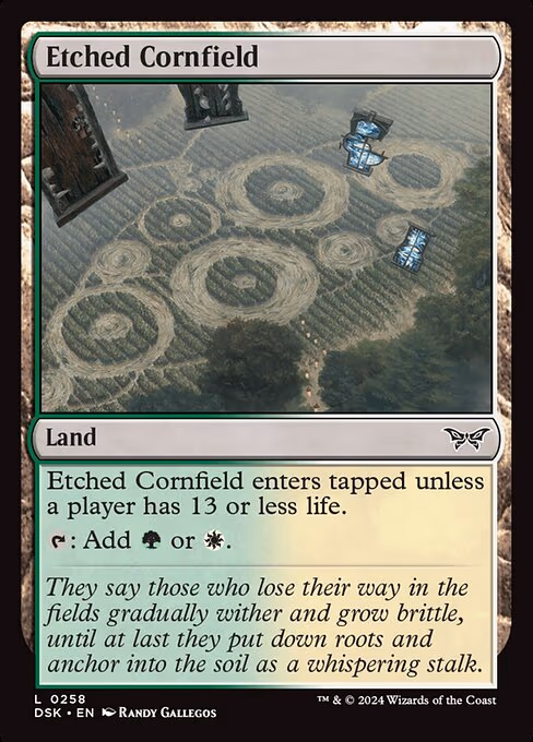 Etched Cornfield - L (258)