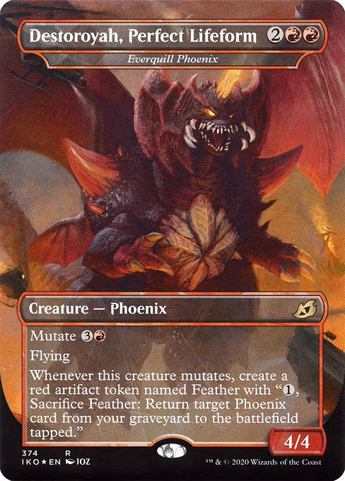 Destoroyah, Perfect Lifeform - Everquill Phoenix