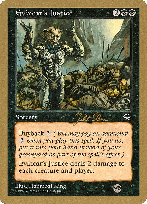 Evincar's Justice - 1999 Jakub Slemr