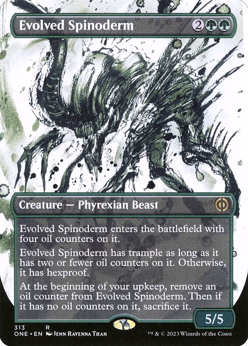 Evolved Spinoderm