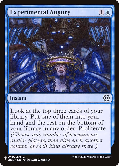 Experimental Augury