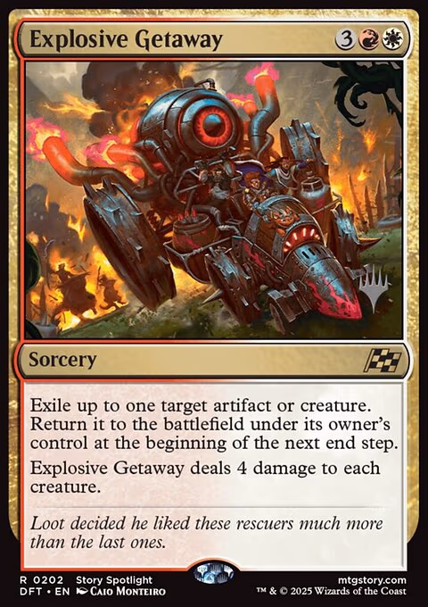 Explosive Getaway