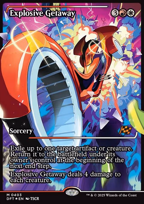 Explosive Getaway