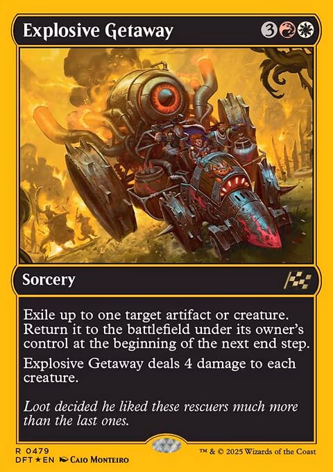 Explosive Getaway