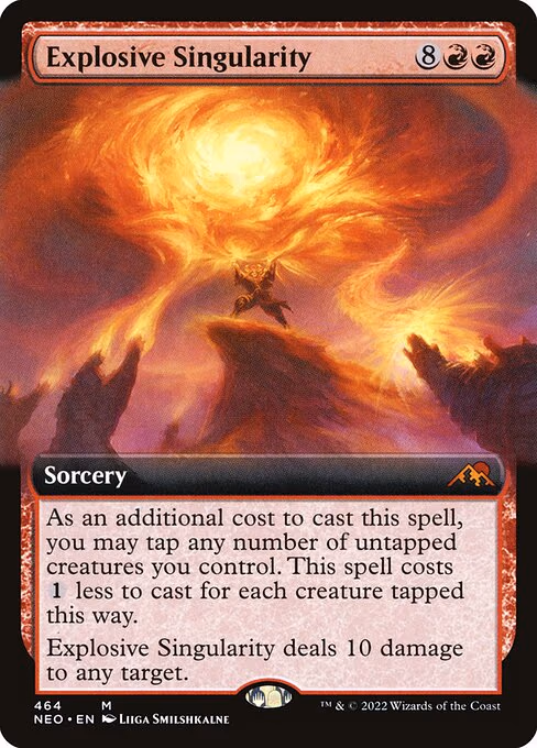 Explosive Singularity