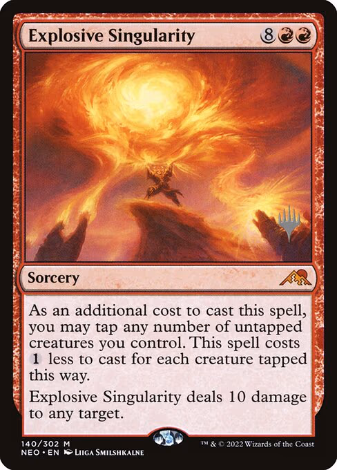 Explosive Singularity