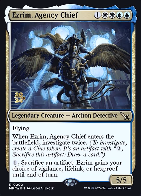 Ezrim, Agency Chief