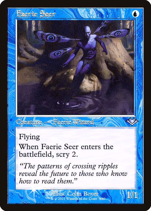 Faerie Seer (Retro Frame)