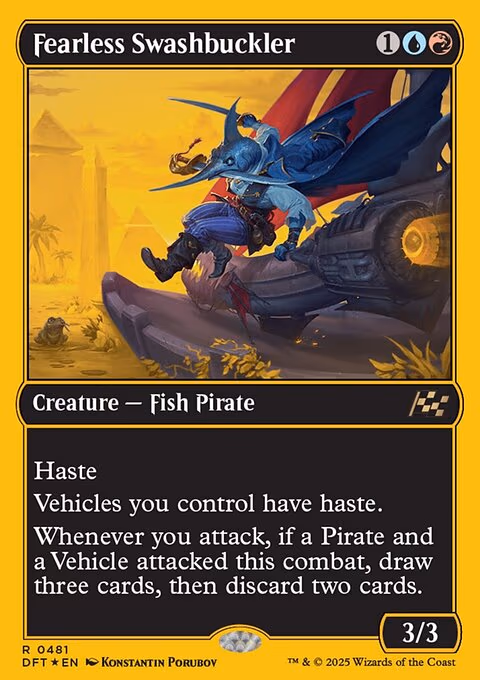 Fearless Swashbuckler - R (481)