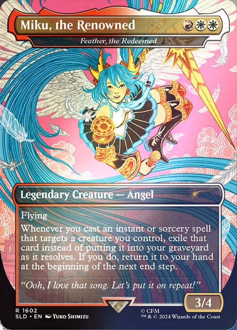 Miku, the Renowned - Feather, the Redeemed
