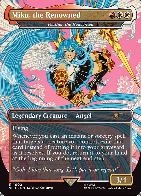 Miku, the Renowned - Feather, the Redeemed