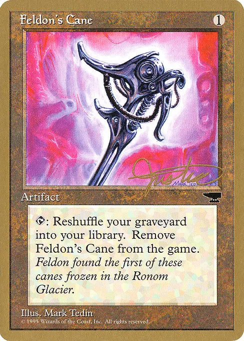 Feldon's Cane - 1996 Mark Justice