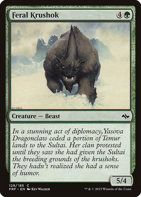 Feral Krushok - C (128)