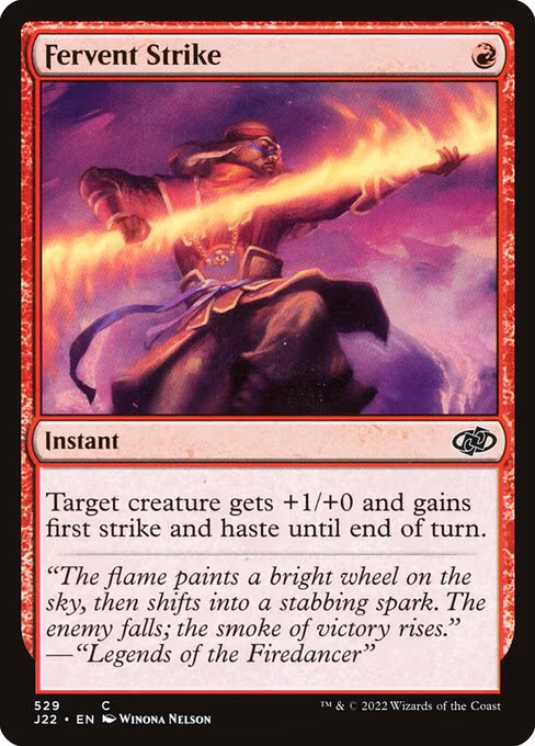 Fervent Strike - C (529)