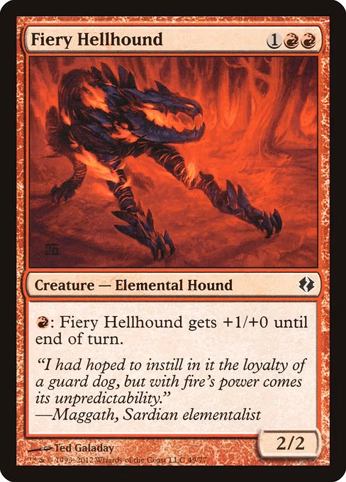Fiery Hellhound