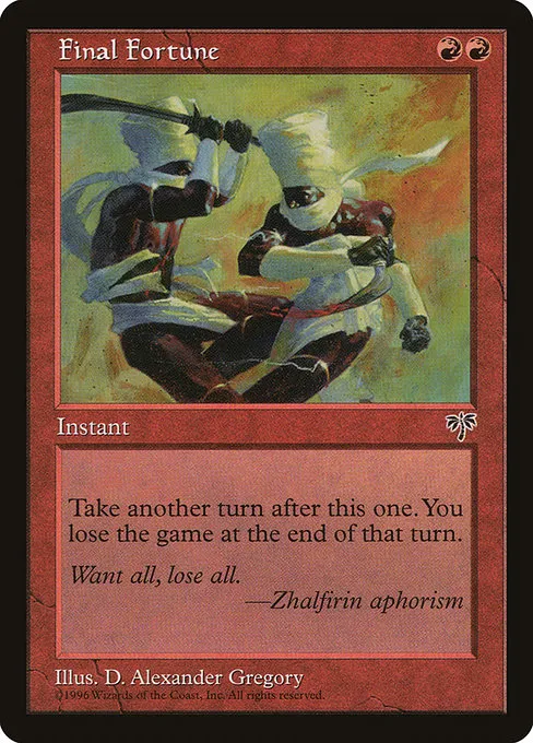 Final Fortune - R