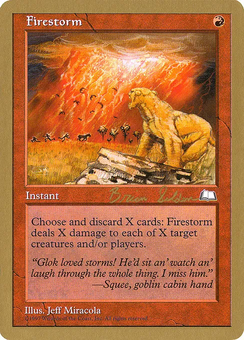 Firestorm - 1998 Brian Selden