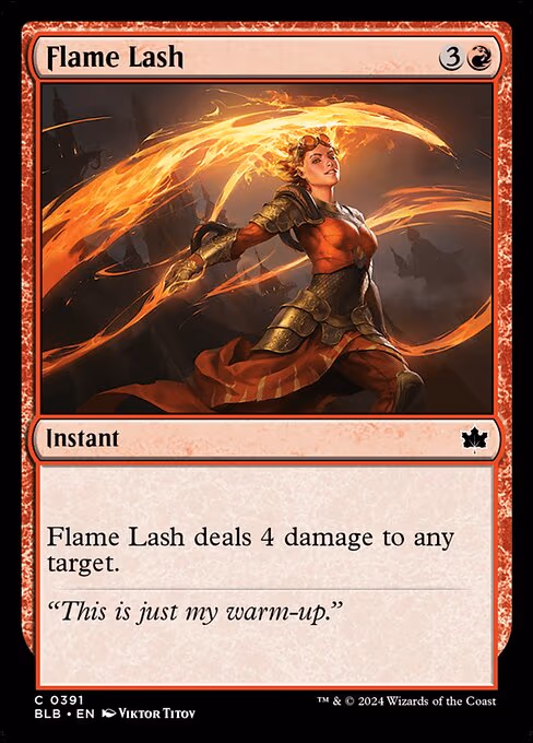 Flame Lash - C (391)