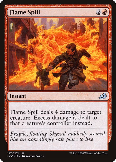 Flame Spill