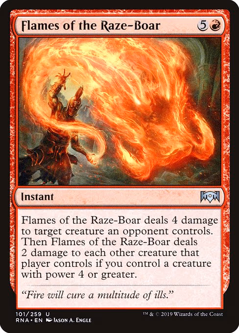Flames of the Raze-Boar