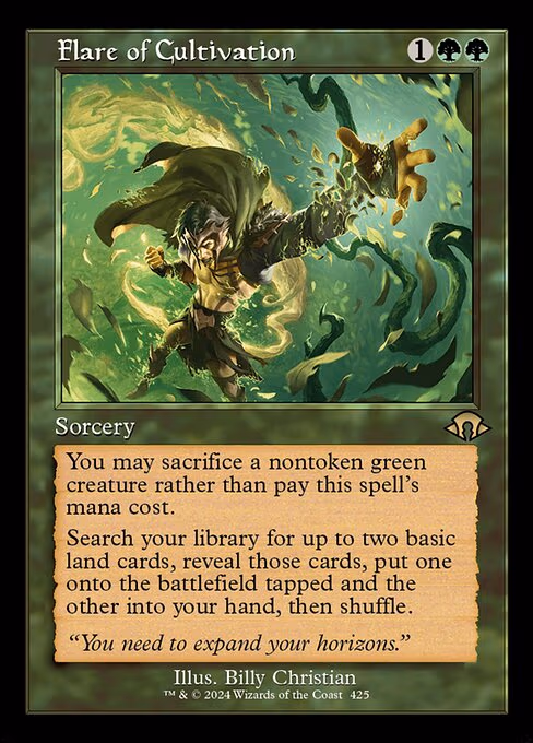 Flare of Cultivation (Retro Frame)