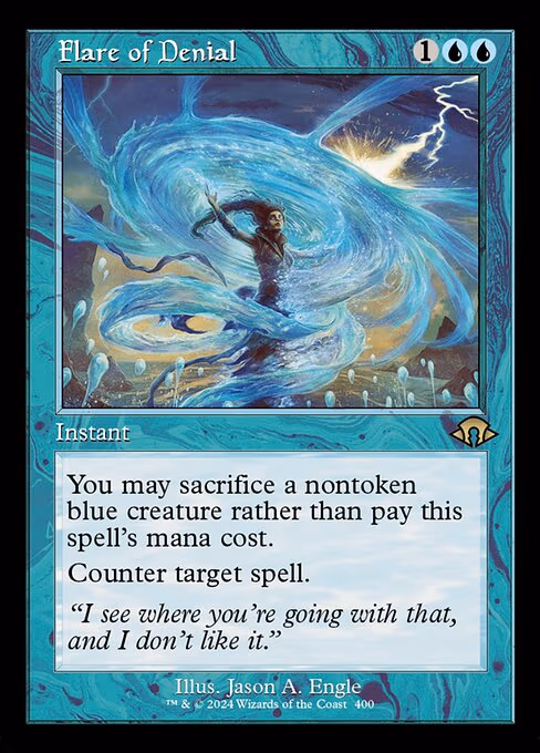 Flare of Denial (Retro Frame)