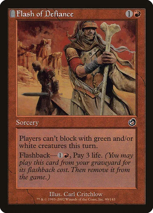 Flash of Defiance - C (99)