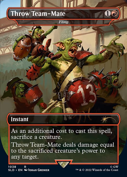 Throw Team-Mate - Fling
