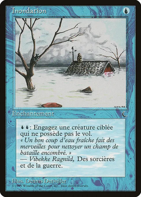 Flood (French) - "Inondation" - U