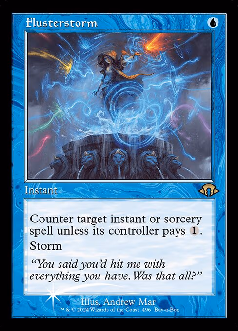 Flusterstorm (Retro Frame)