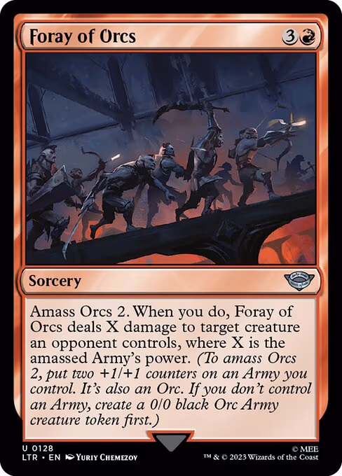 Foray of Orcs - U (128)