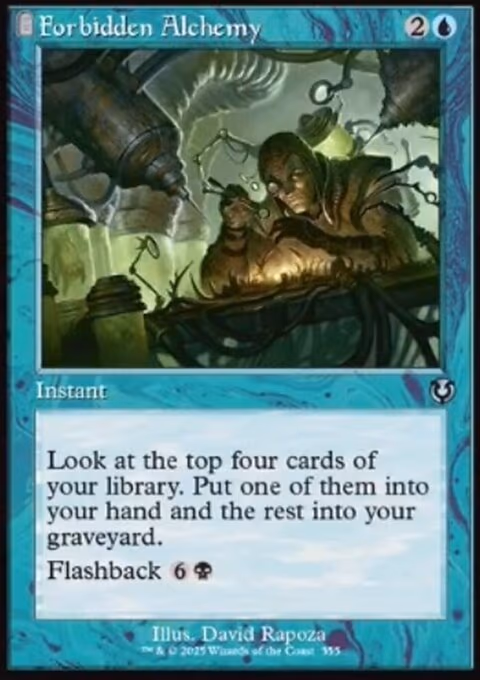 Forbidden Alchemy (Retro Frame)