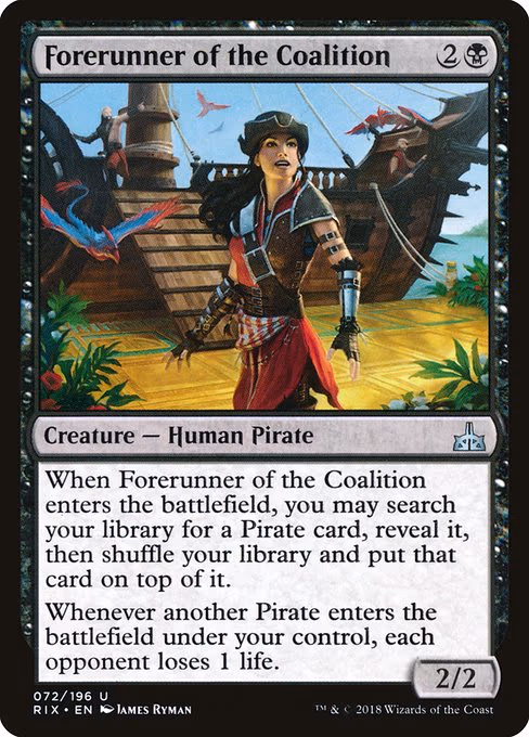 Forerunner of the Coalition
