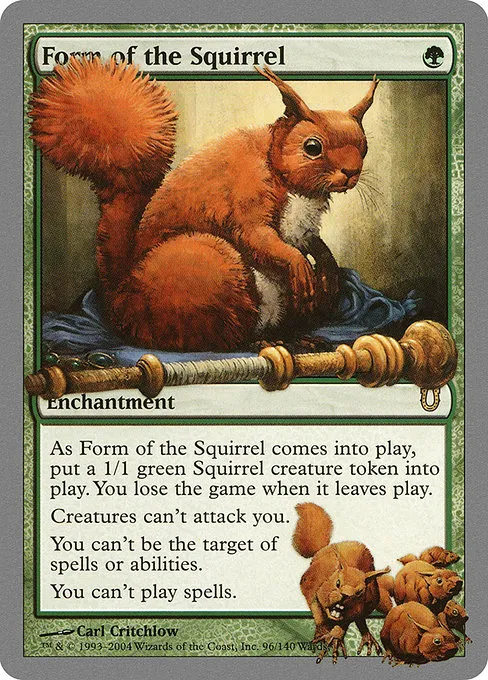 Form of the Squirrel - R (96)