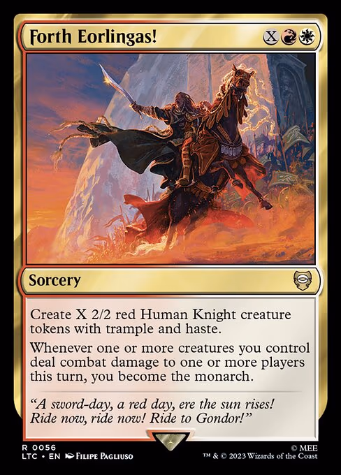 Forth Eorlingas!