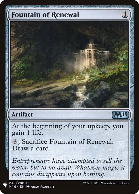 Fountain of Renewal - U (235)