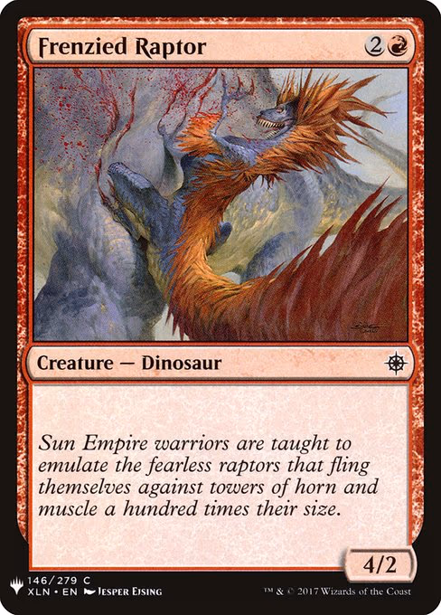 Frenzied Raptor