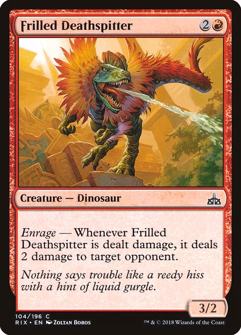 Frilled Deathspitter