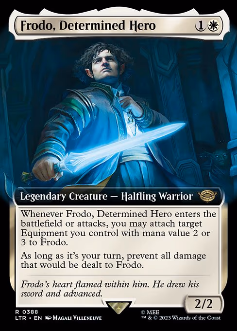 Frodo, Determined Hero