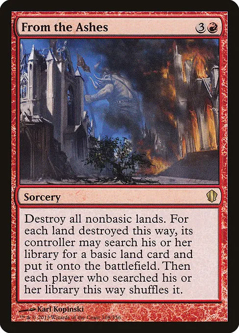 From the Ashes - R (108)
