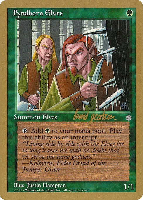Fyndhorn Elves - 1997 Svend Geertsen