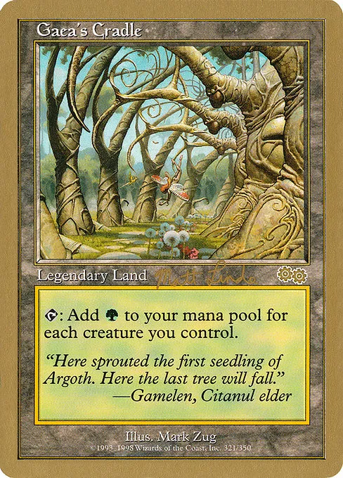 Gaea's Cradle - 1999 Matt Linde