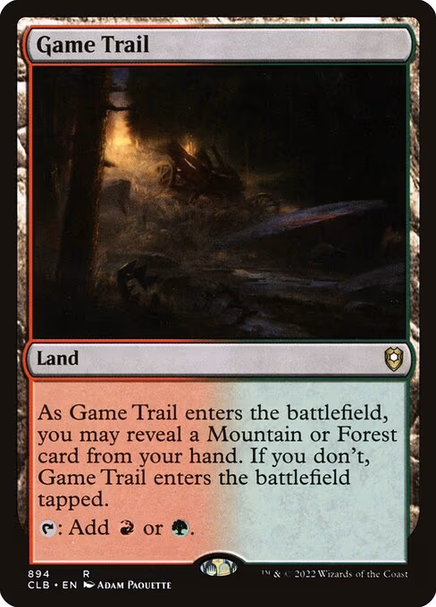 Game Trail - R (894)