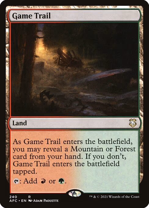 Game Trail - R (240)