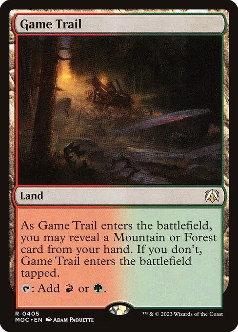 Game Trail - R (405)