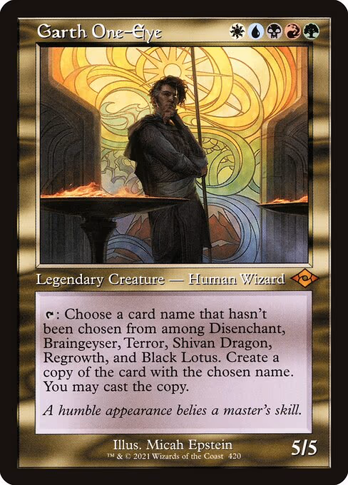 Garth One-Eye (Retro Frame)