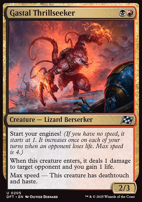 Gastal Thrillseeker - U (205)